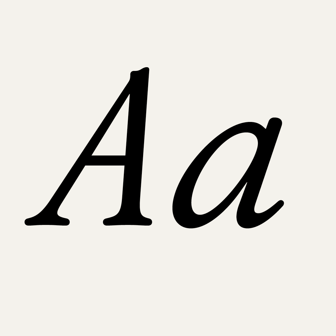 WT Garamono – Italic