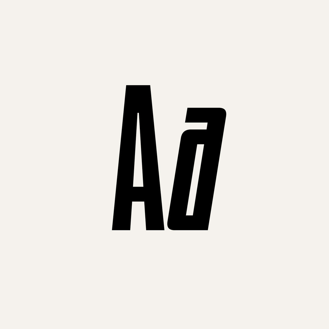 WT Skrappa – Condensed + Italic